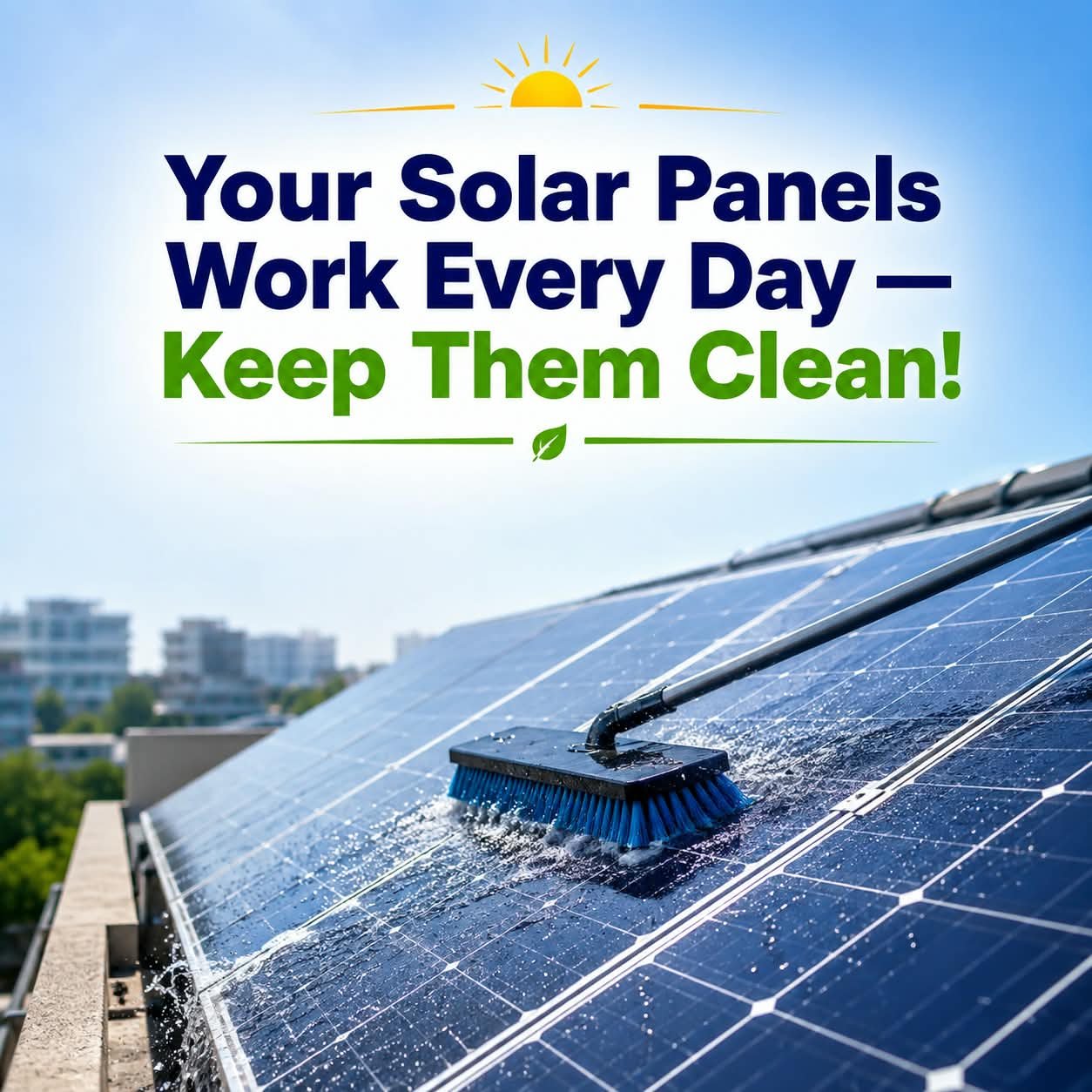 Commercial Solar Cleaning